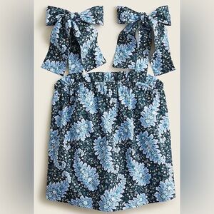 NWT J Crew Collection Tie Shoulder Tank size L